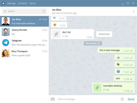 Telegram Desktop Portable .